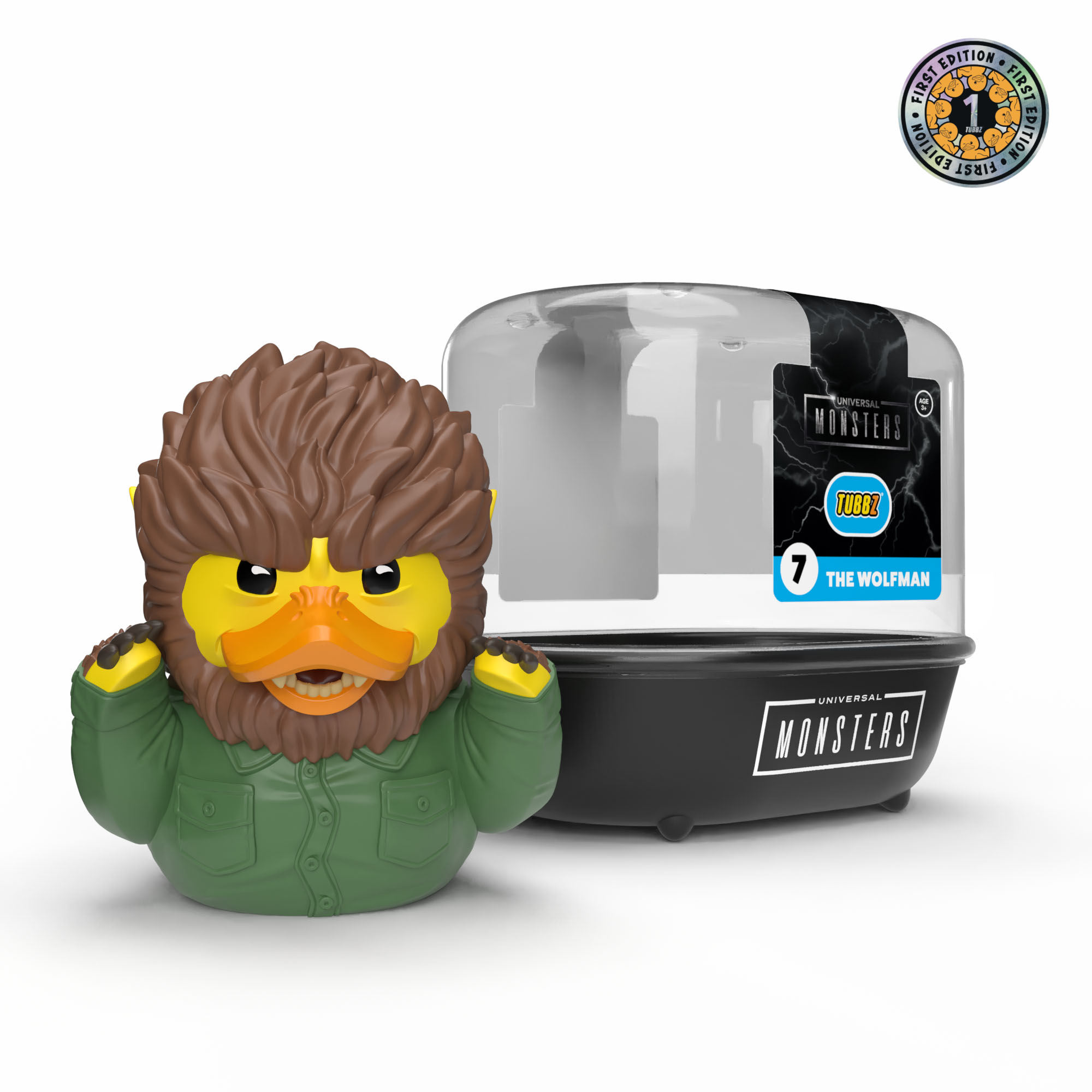 TUBBZ 1ST EDITION Monsters Wolfman の画像