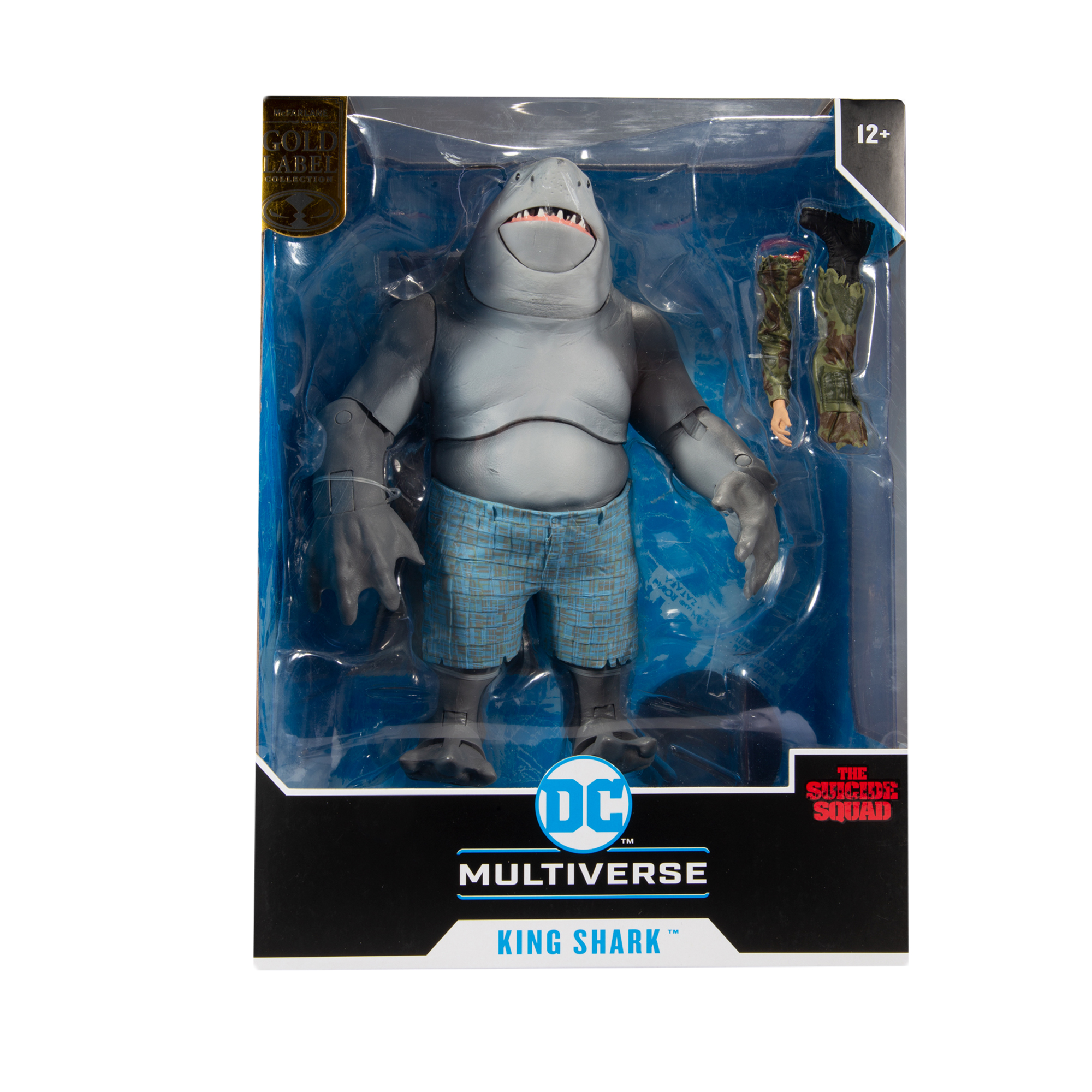 DC Multiverse The Suicide Squad King Shark Megafig 7-Inch Action Figure画像