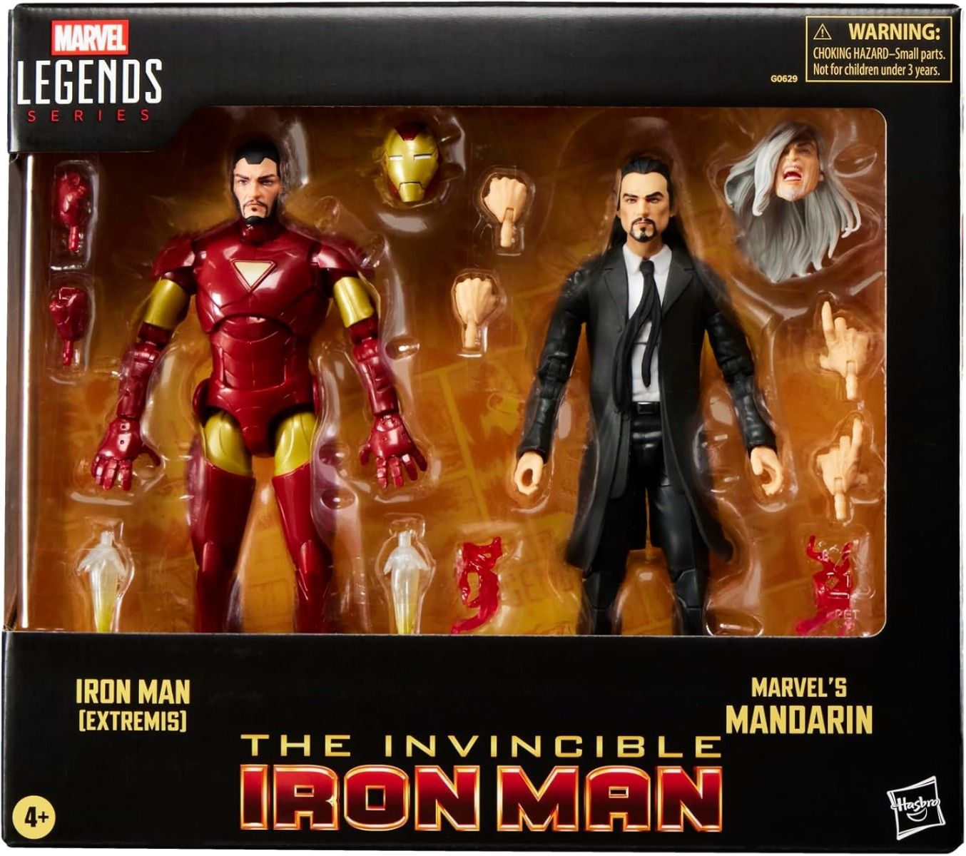【限定】Marvel Legends Iron Man(Extremis) & Marvel’s Mandarin 2-Packの画像