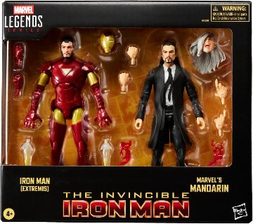 【限定】Marvel Legends Iron Man(Extremis) & Marvel’s Mandarin 2-Packの画像