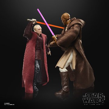 【限定】Star Wars TBS Mace Windu & Darth Sidious 2-Packの画像