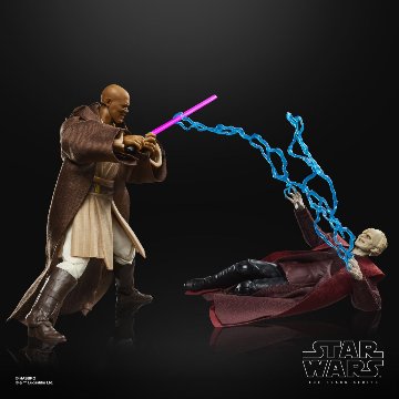 【限定】Star Wars TBS Mace Windu & Darth Sidious 2-Packの画像