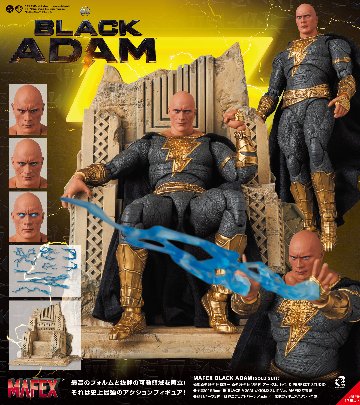 MAFEX BLACK ADAM (GOLD SUIT)の画像