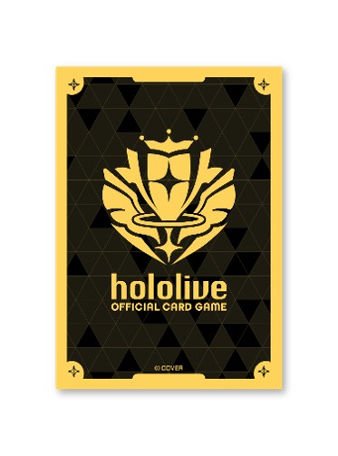 hololive OFFICIAL CARD GAME オフィシャルホロカスリーブ Vol.25 ブランドロゴ(イエロー)の画像