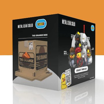 TUBBZ 1ST EDITION Metal Gear Solid The Orange Box Solid Snake Cardboard Boxの画像