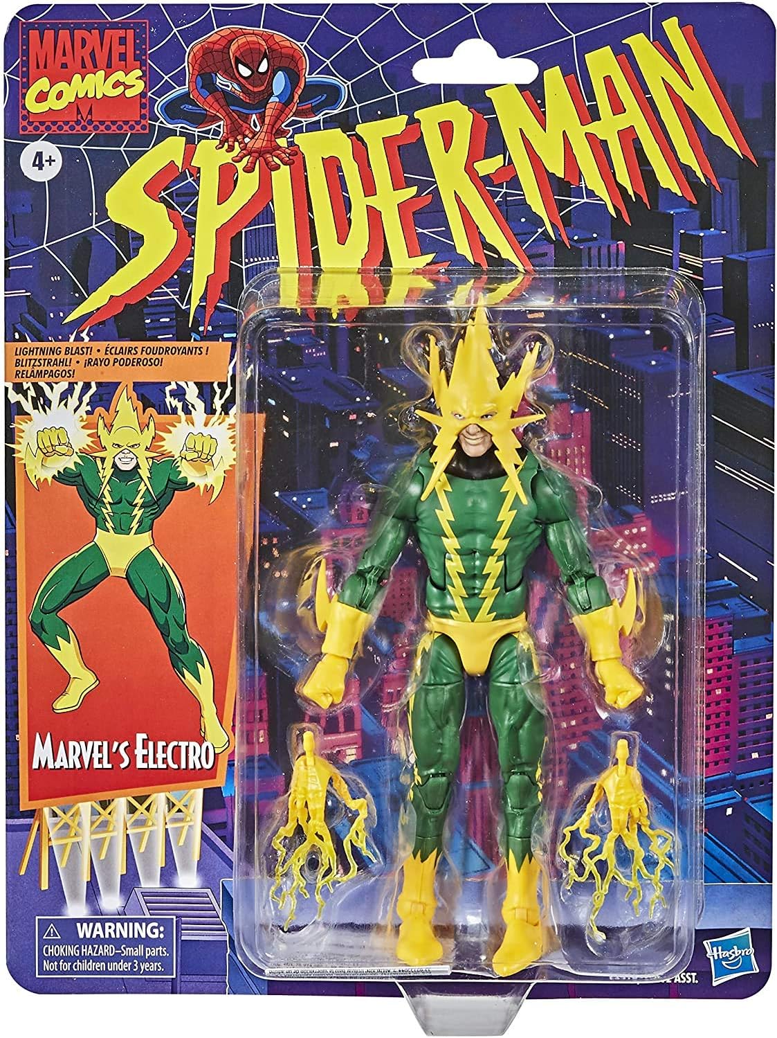 Marvel Legends Retro Cardback Marvel's Electroの画像
