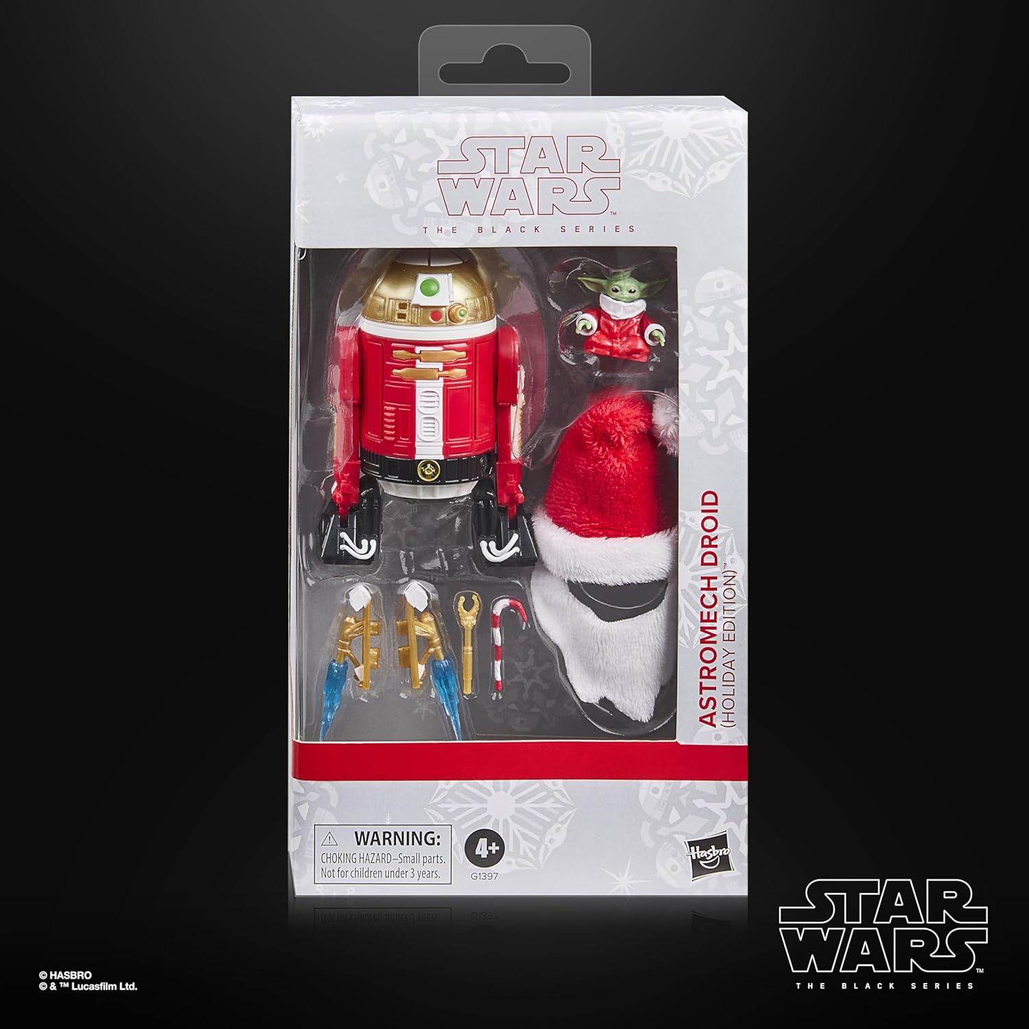 Star Wars TBS Astromech Droid with Grogu(Holiday Edition)の画像