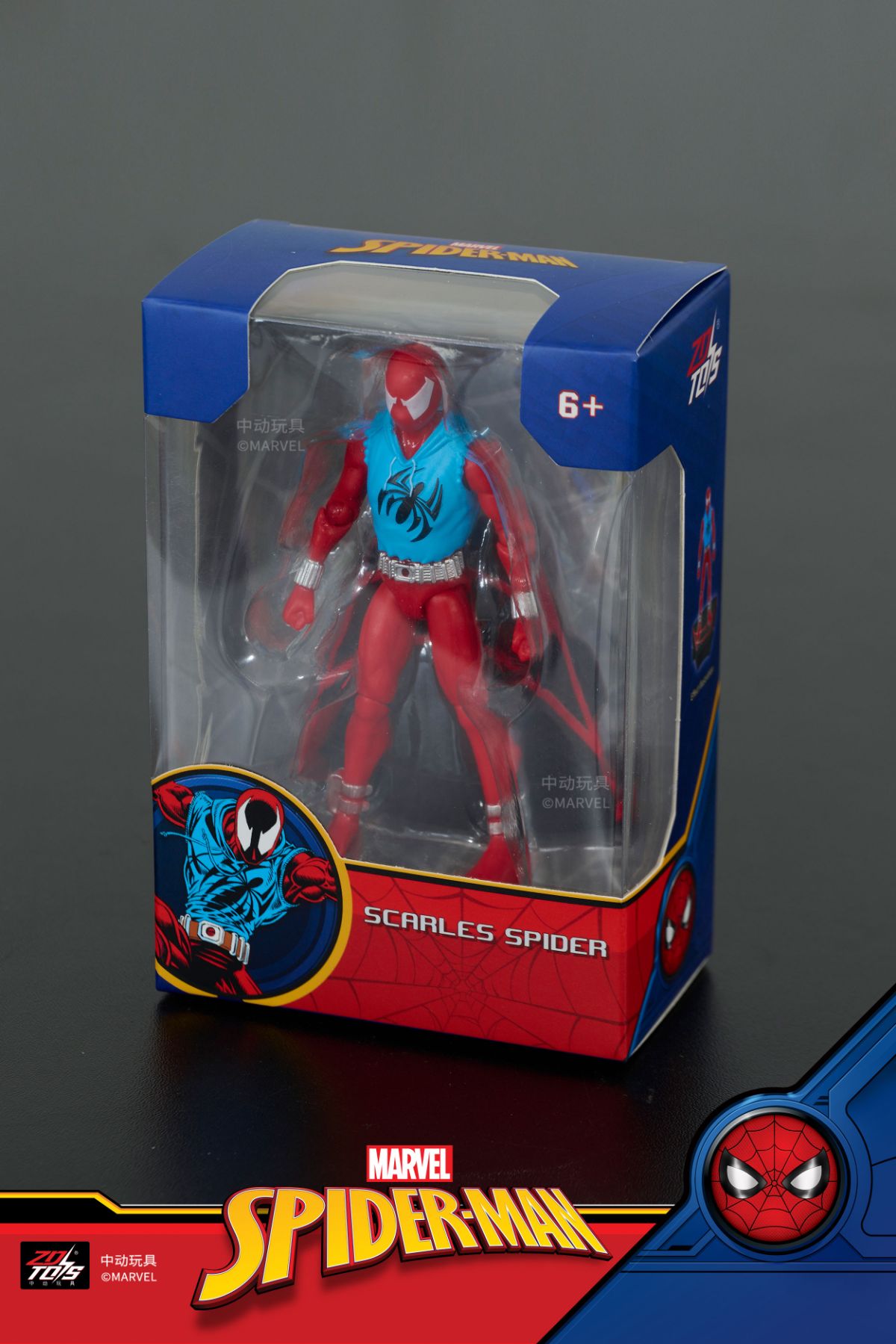 4インチ スパイダーマンユニバース:スカーレット・スパイダーの画像