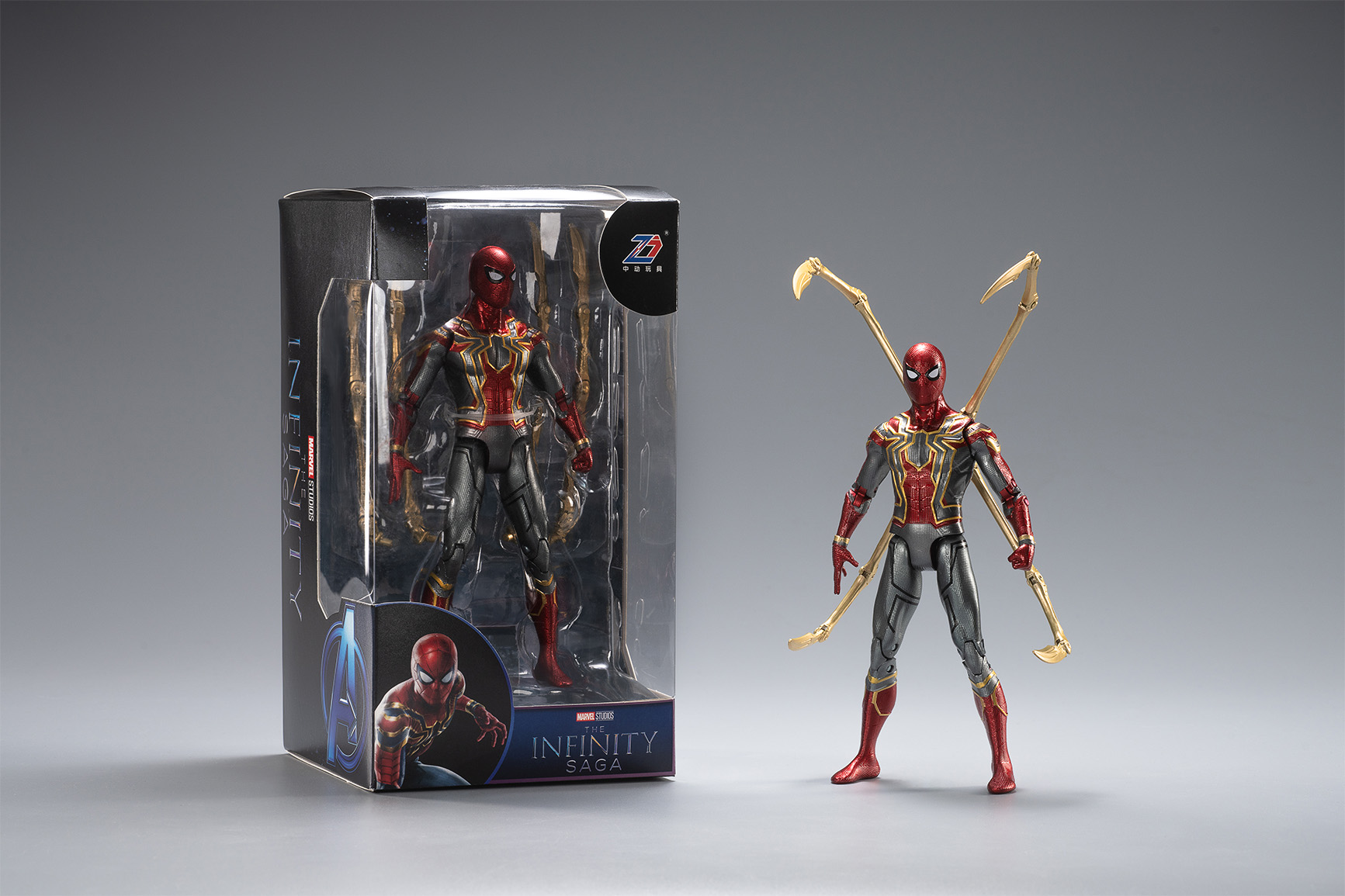 アイアンスパイダーマン(新パッケージ/プラスチックホルダー付き)の画像