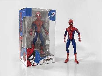 クラシックスパイダーマン(新パッケージ/プラスチックホルダー付き)の画像