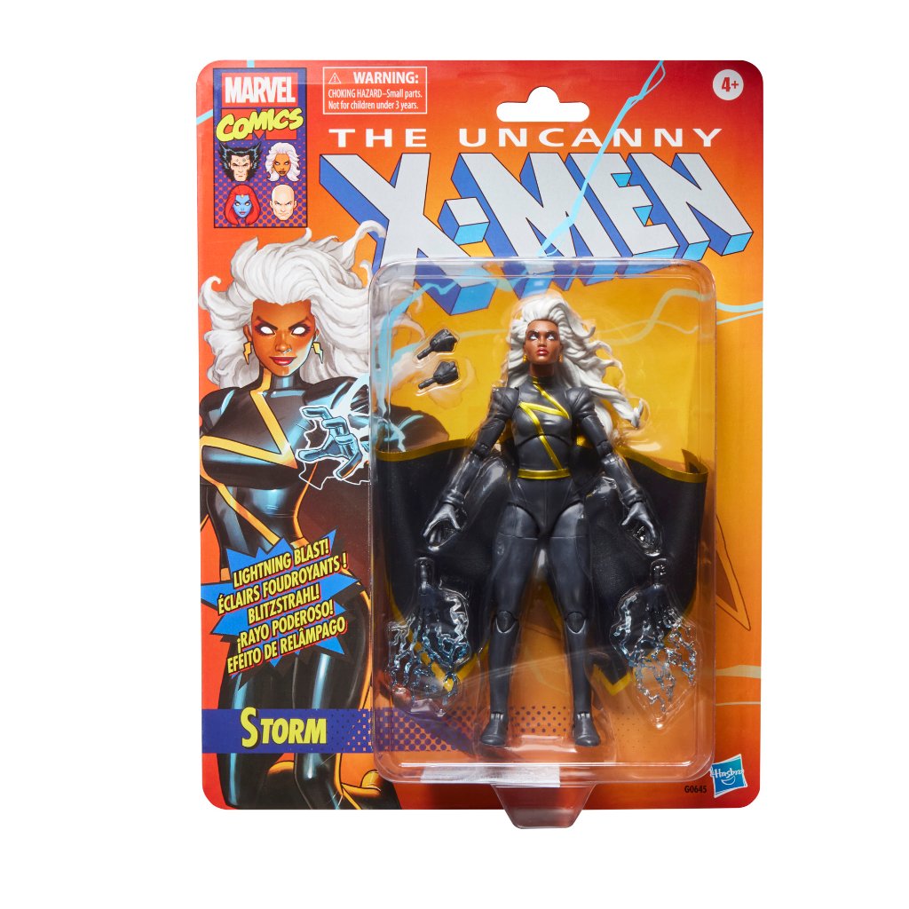 【限定】Marvel Legends Retro Cardback X-Men Comics Stormの画像