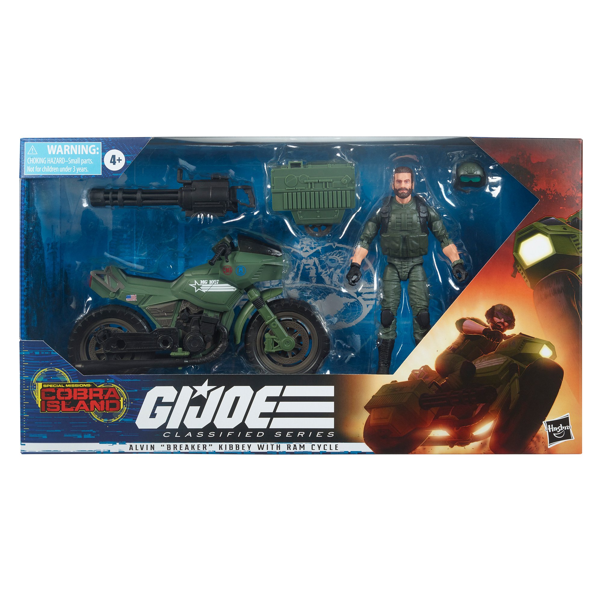 G.I. Joe Classified Series Breaker with RAM Cycle (29) 6-Inch Action Figure画像