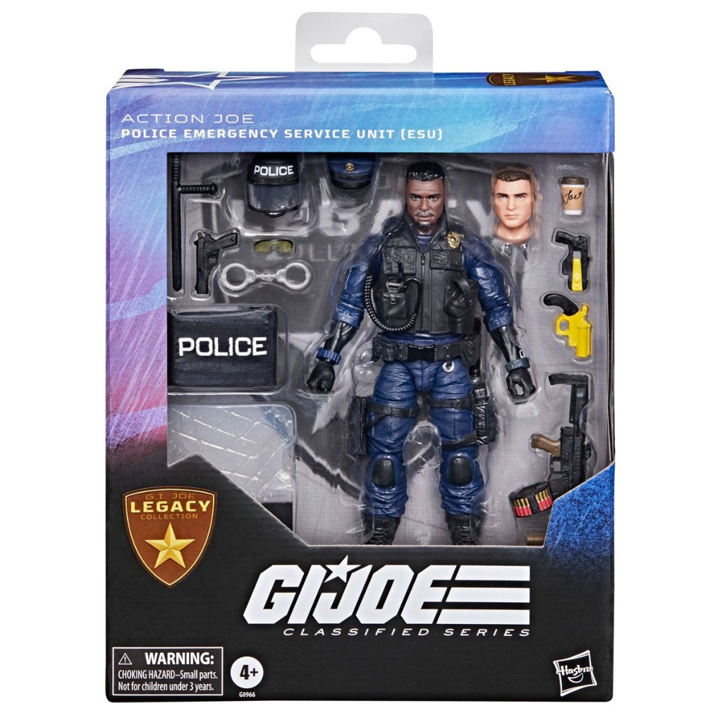 G.I. Joe Classified Series Legacy Collection Action Joe Police Emergency Service Unit(ESU)の画像