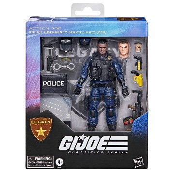 G.I. Joe Classified Series Legacy Collection Action Joe Police Emergency Service Unit(ESU)の画像