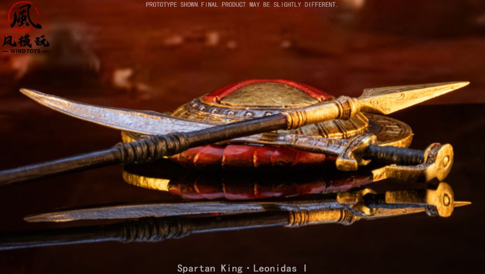 WIND TOYS Spartan King Leonidas I(スパルタンキング レオニダス) 1/12スケール 可動フィギュア スタンダード版の画像