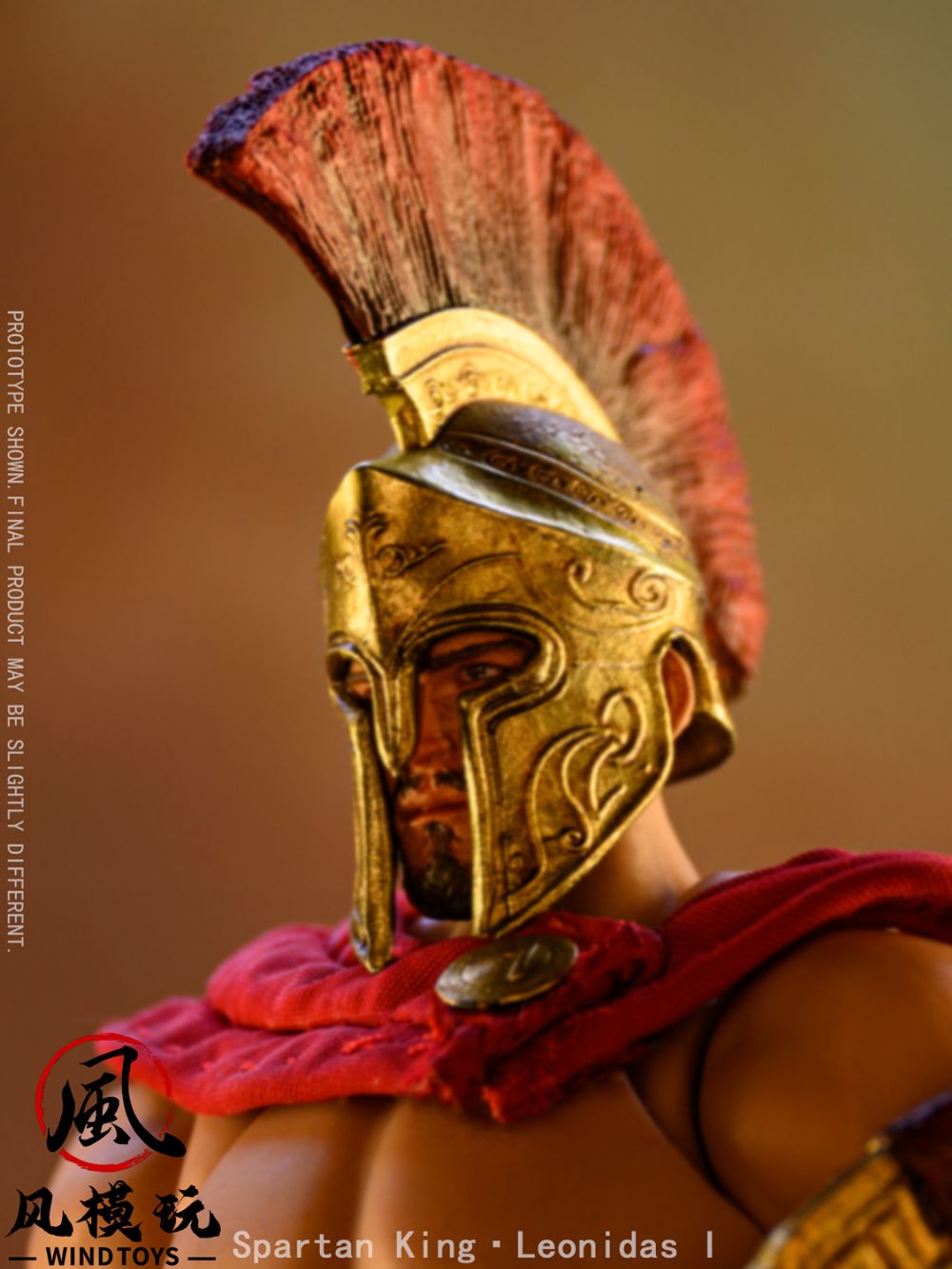 WIND TOYS Spartan King Leonidas I(スパルタンキング レオニダス) 1/12スケール 可動フィギュア スタンダード版の画像