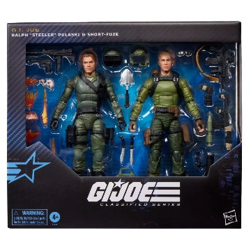 【限定】G.I. Joe Classified Series Ralph Steeler Pulaski and Short-Fuze(181) 2-Packの画像