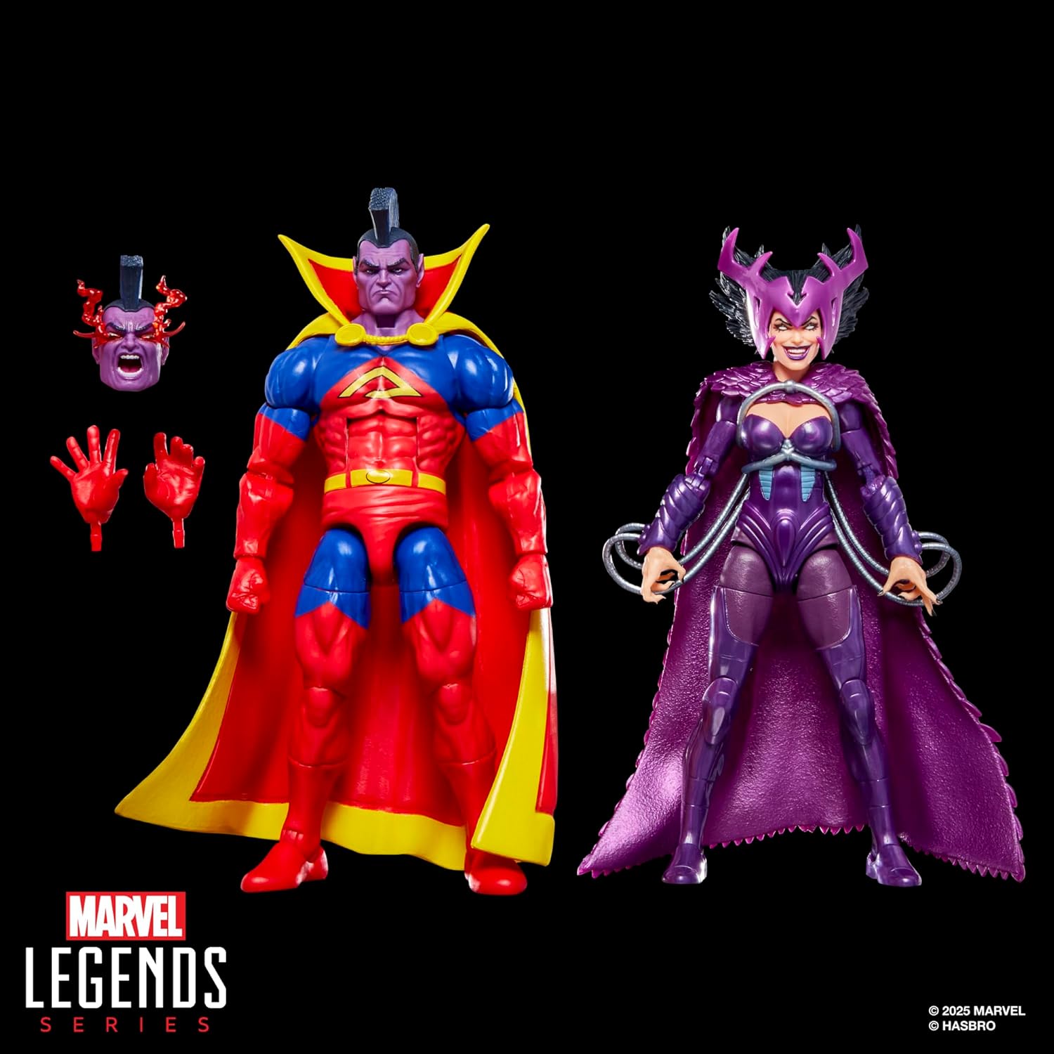 Marvel Legends X-Men Deathbird & Marvel's Gladiator 2-Packの画像
