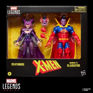Marvel Legends X-Men Deathbird & Marvel's Gladiator 2-Packの画像
