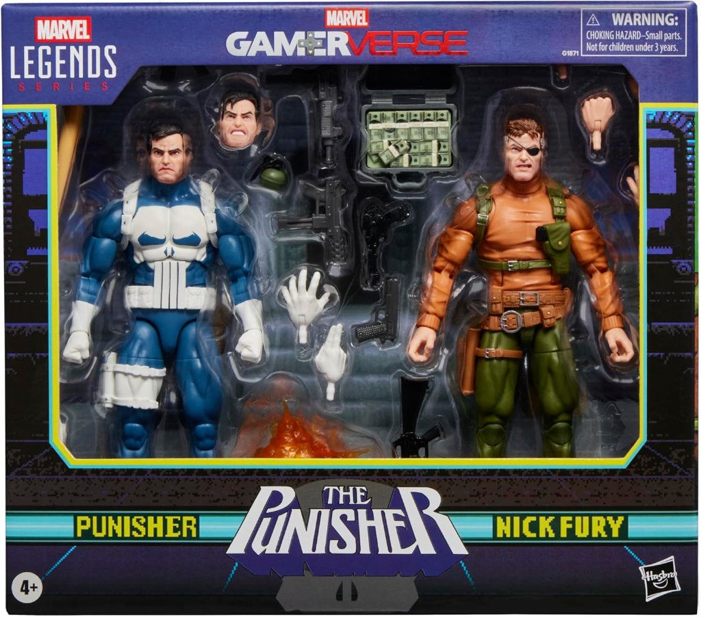 Marvel Legends Gamerverse Punisher and Nick Fury 2-Packの画像
