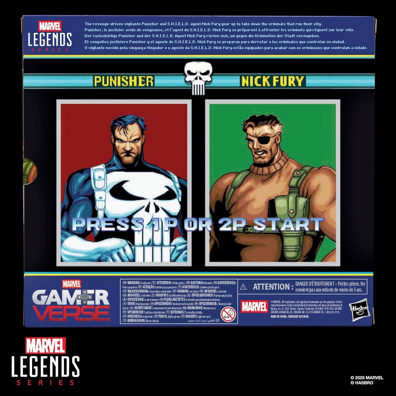 Marvel Legends Gamerverse Punisher and Nick Fury 2-Packの画像