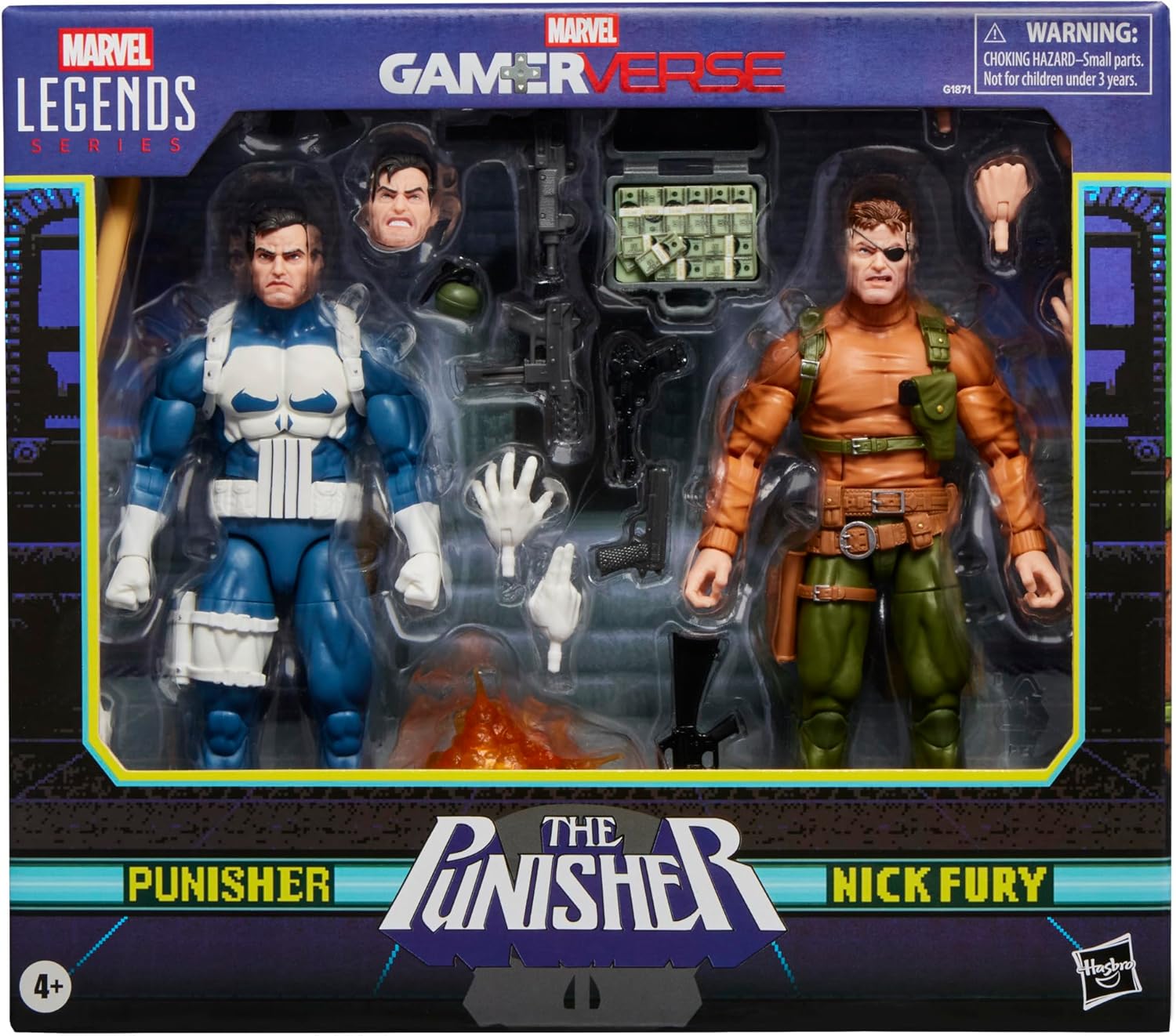 Marvel Legends Gamerverse Punisher and Nick Fury 2-Packの画像