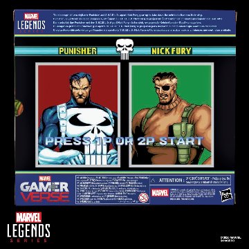 Marvel Legends Gamerverse Punisher and Nick Fury 2-Packの画像