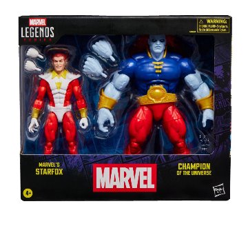 Marvel Legends Marvel's Starfox and Champion of the Universe 2-Packの画像