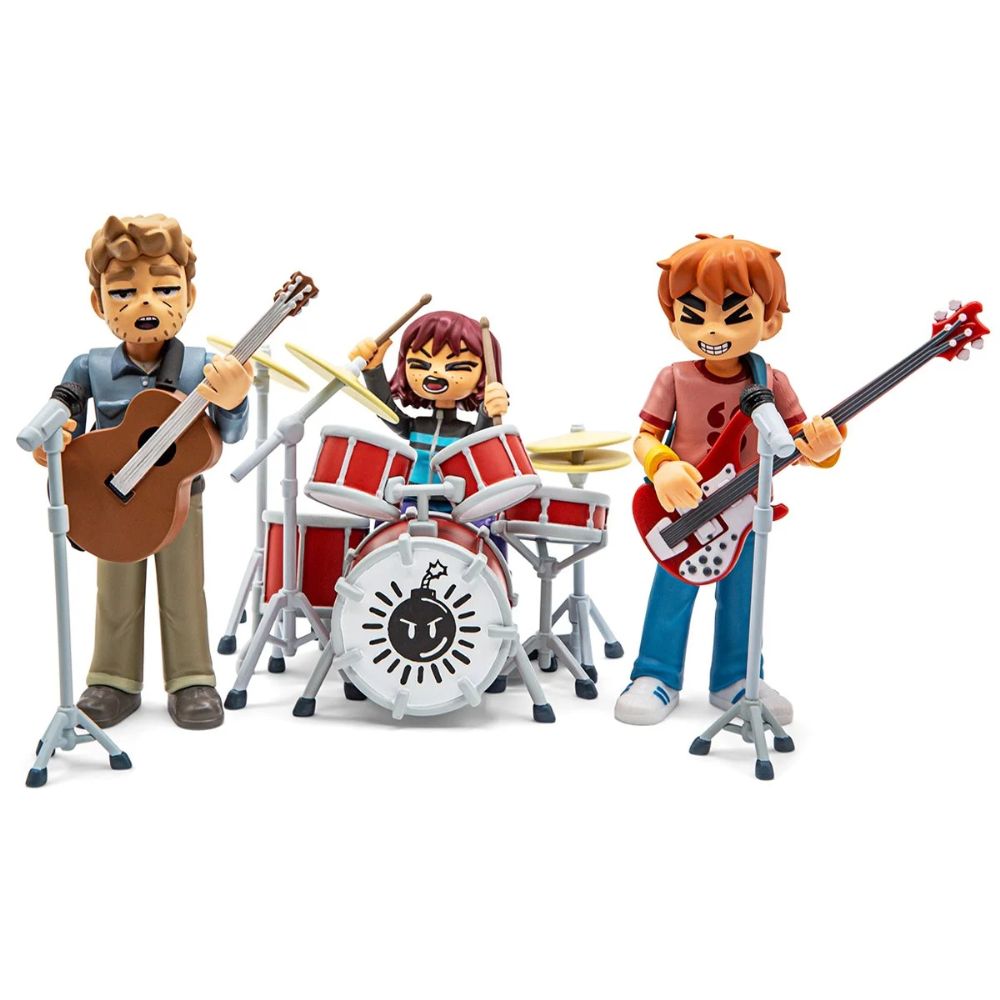 スコットピルグラム Scott Pilgrim Sex Bob-Omb 3-Packの画像