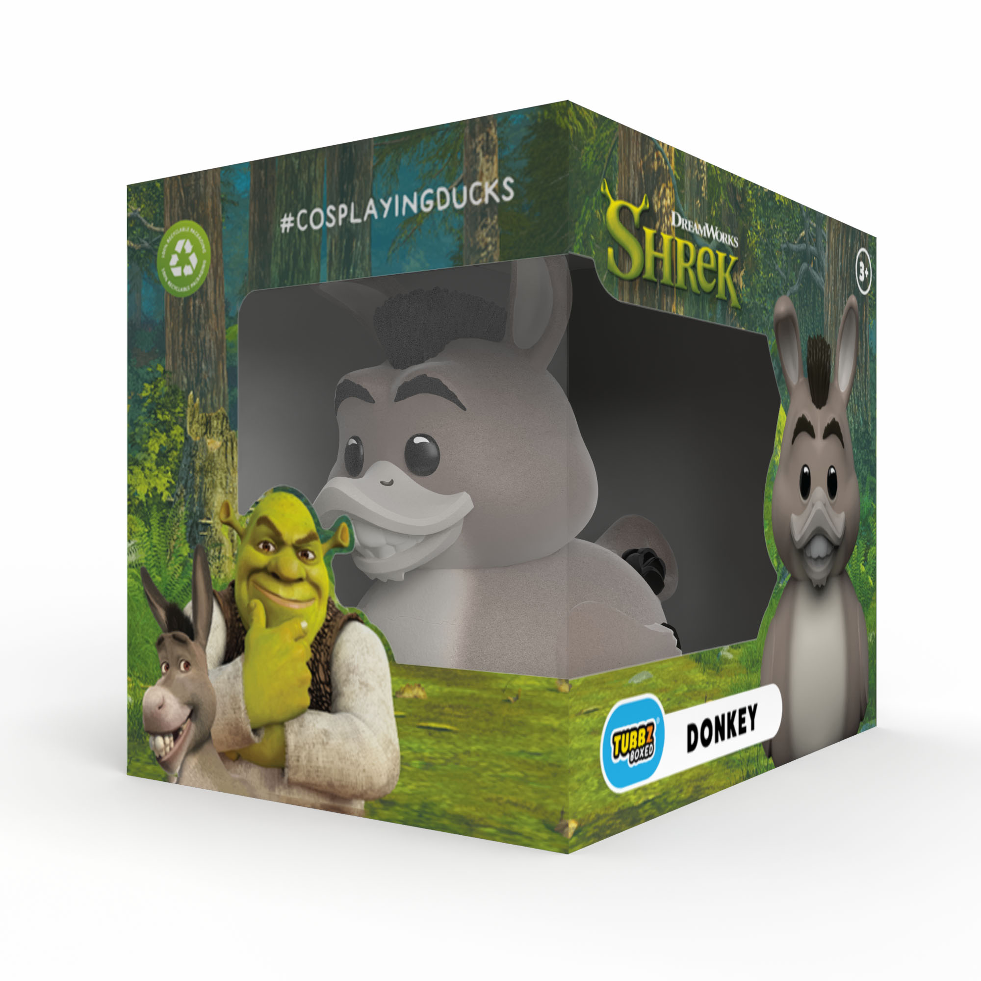 TUBBZ BOX EDITION Shrek Donkey Flocky フロッキー加工の画像