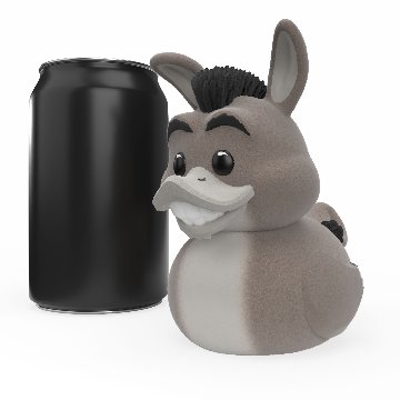 TUBBZ 1ST EDITION Shrek Donkey Flocky フロッキー加工の画像