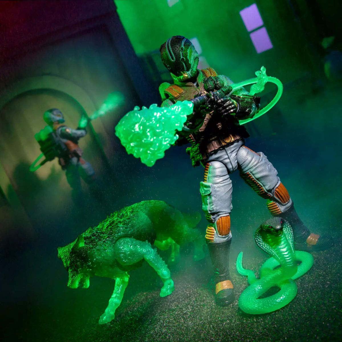 【限定】G.I. Joe Classified Series Ghost Viper & D.I.R.E. (Dread-Inducing Responsive Energy) Beasts(170)の画像