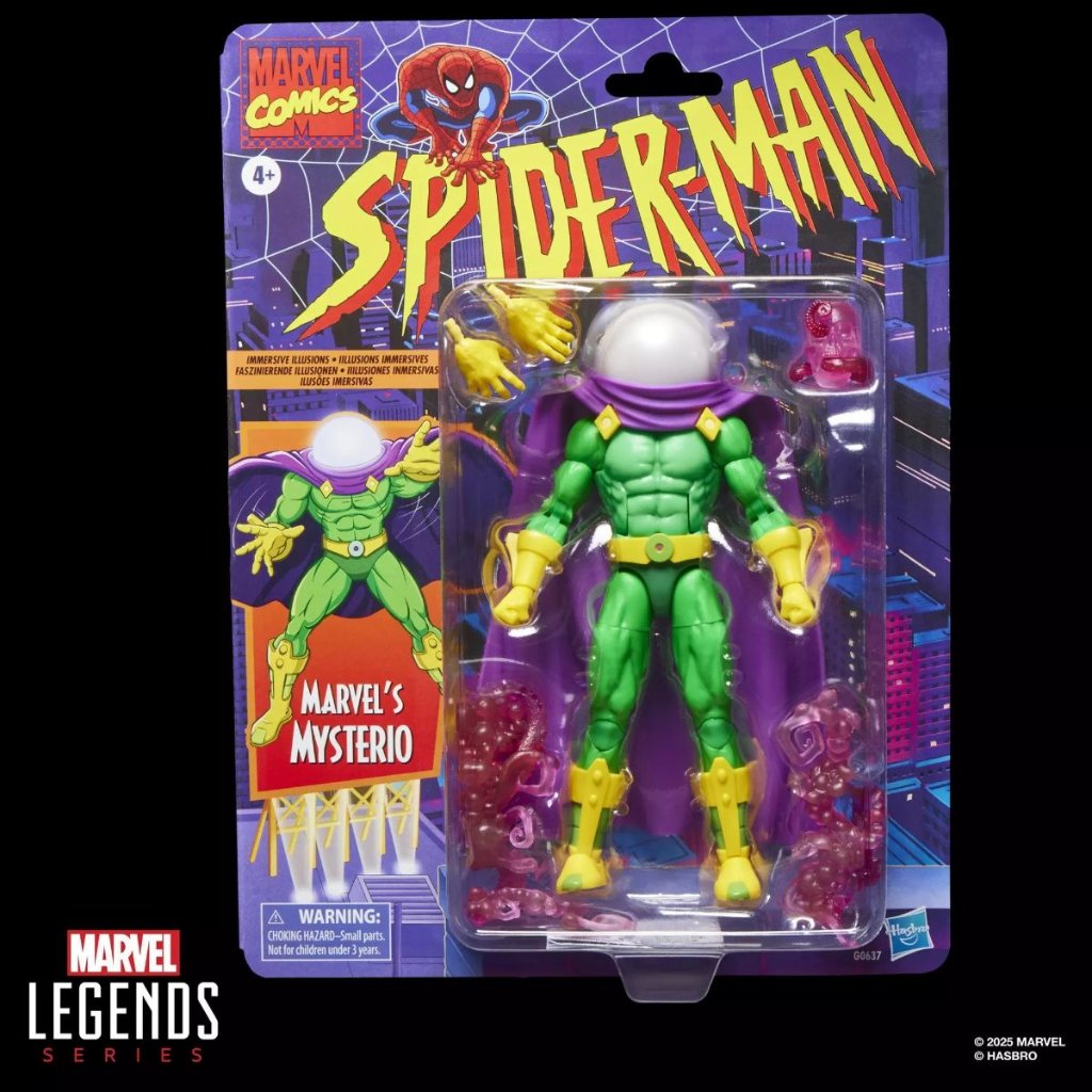 【限定】Marvel Legends Retro Cardback Marvel's Mysterioの画像