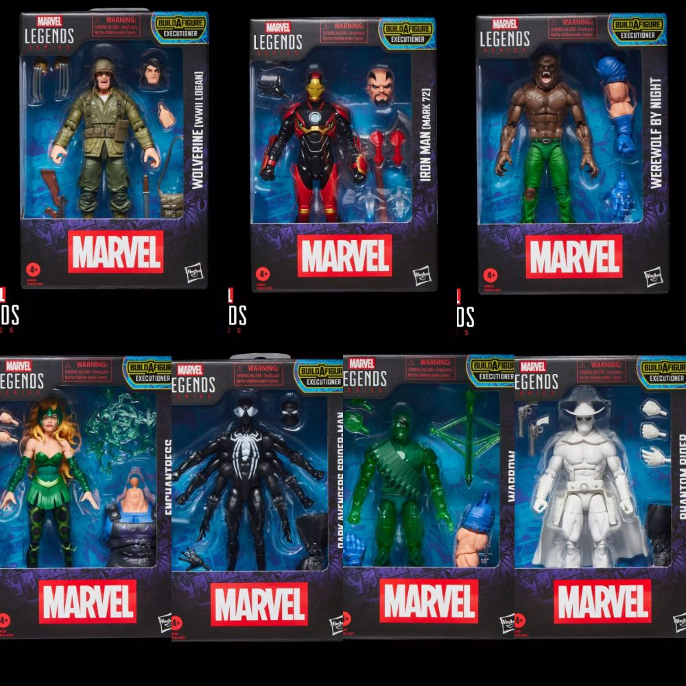 Marvel Legends BAF Executioner Wolverine(WWII Logan)  Assortment 7点セットの画像