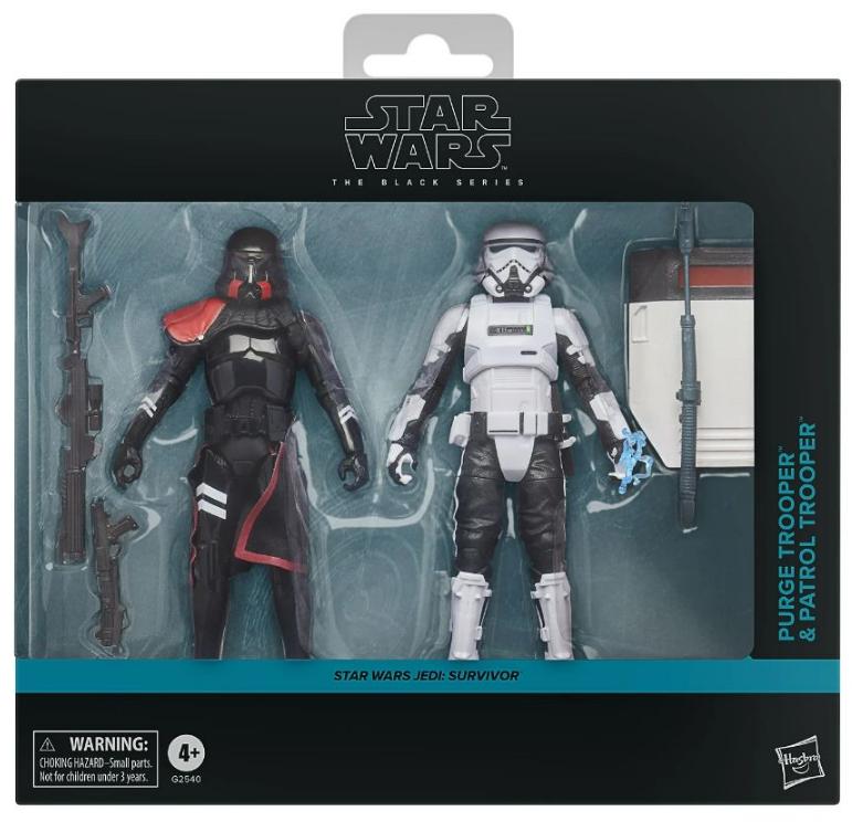 【限定】Star Wars TBS SWJS Jedi Survivor Purge Trooper & Patrol Trooper 2-Packの画像
