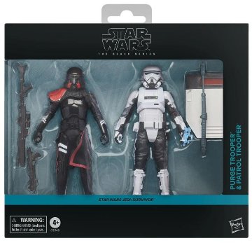 【限定】Star Wars TBS SWJS Jedi Survivor Purge Trooper & Patrol Trooper 2-Packの画像