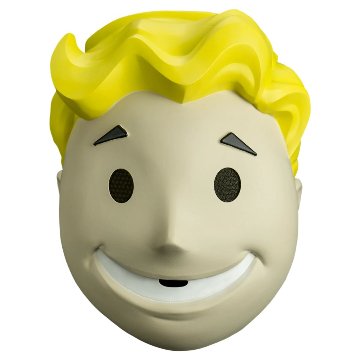 フォールアウト ボルトボーイ マスク かぶりもの Fallout Vault Boy Vinyl Maskの画像