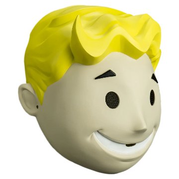 フォールアウト ボルトボーイ マスク かぶりもの Fallout Vault Boy Vinyl Maskの画像