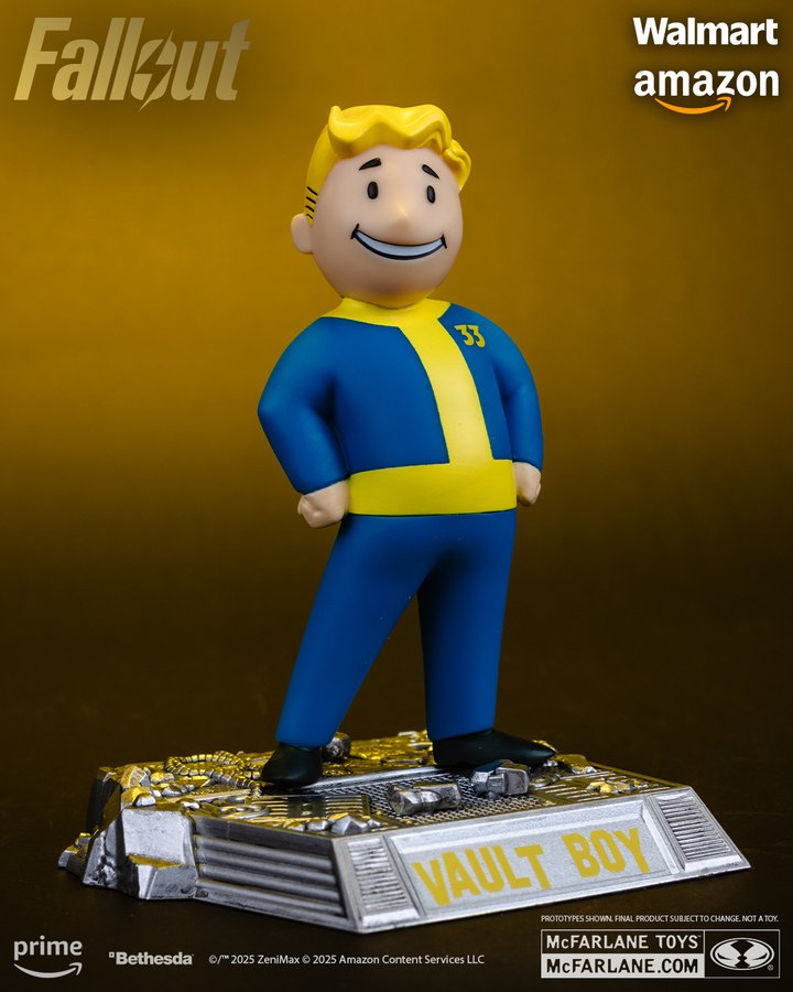 【限定】McFarlane MOVIE MANIACS Fallout FALLOUT Amazon MGM Series Vault Boy (Version 2)(SEASON 2)の画像