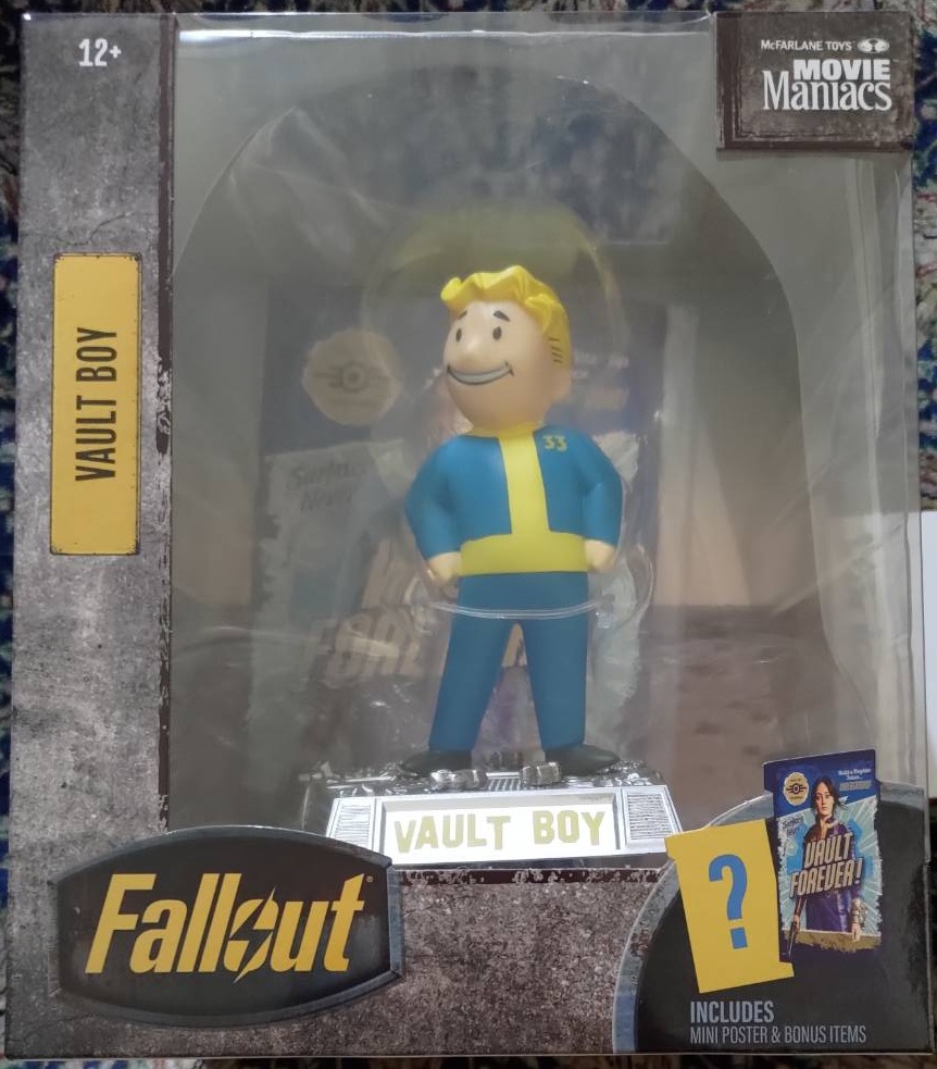 【限定】McFarlane MOVIE MANIACS Fallout FALLOUT Amazon MGM Series Vault Boy (Version 2)(SEASON 2)の画像