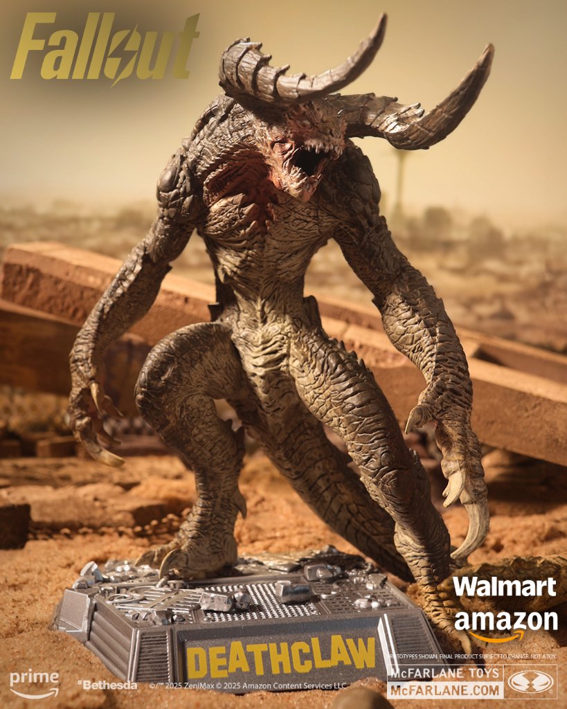 【限定】McFarlane MOVIE MANIACS Fallout FALLOUT Amazon MGM Series DEATHCLAW(SEASON 2)の画像