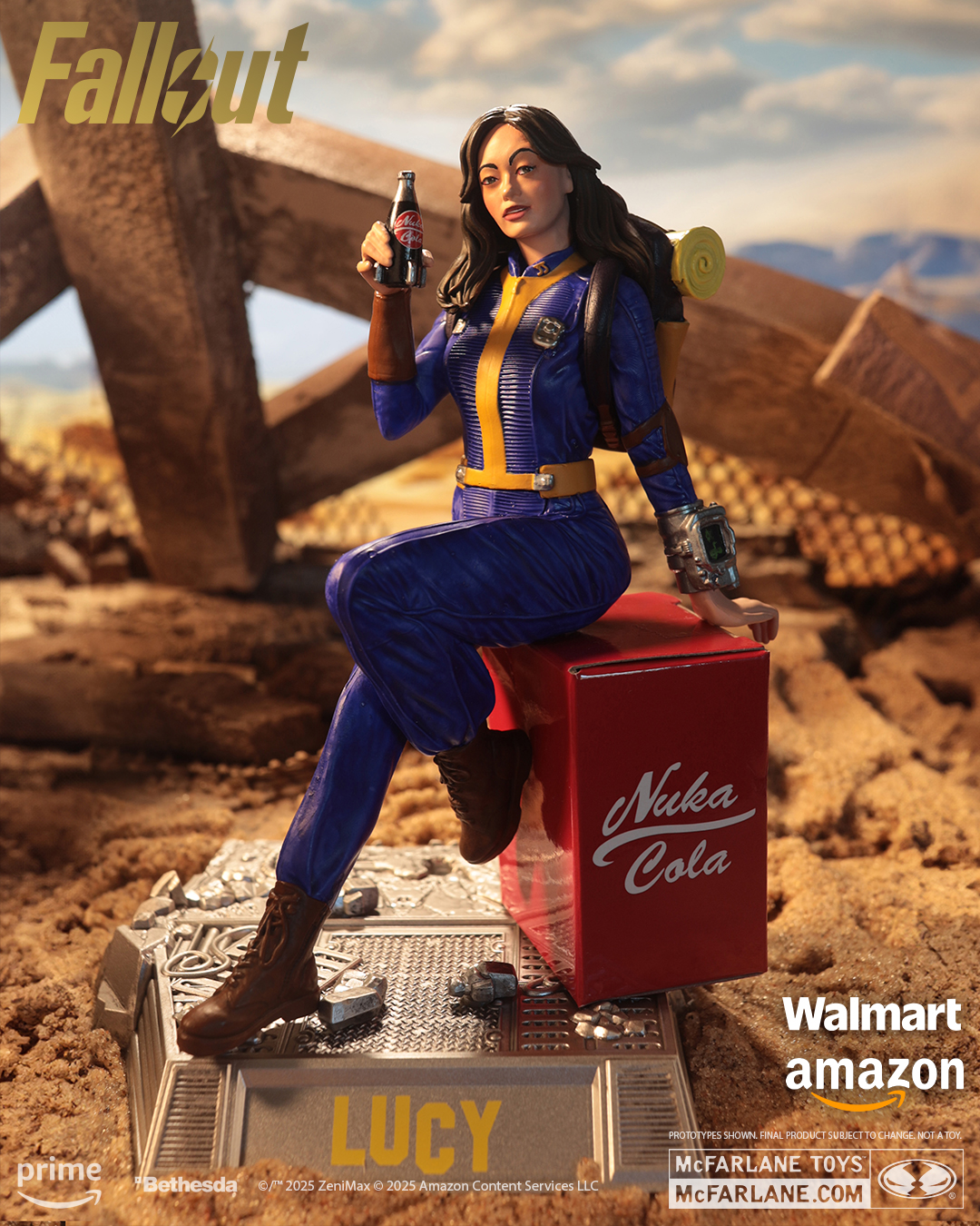 【限定】McFarlane MOVIE MANIACS Fallout FALLOUT Amazon MGM Series LUCY(SEASON 2)	の画像