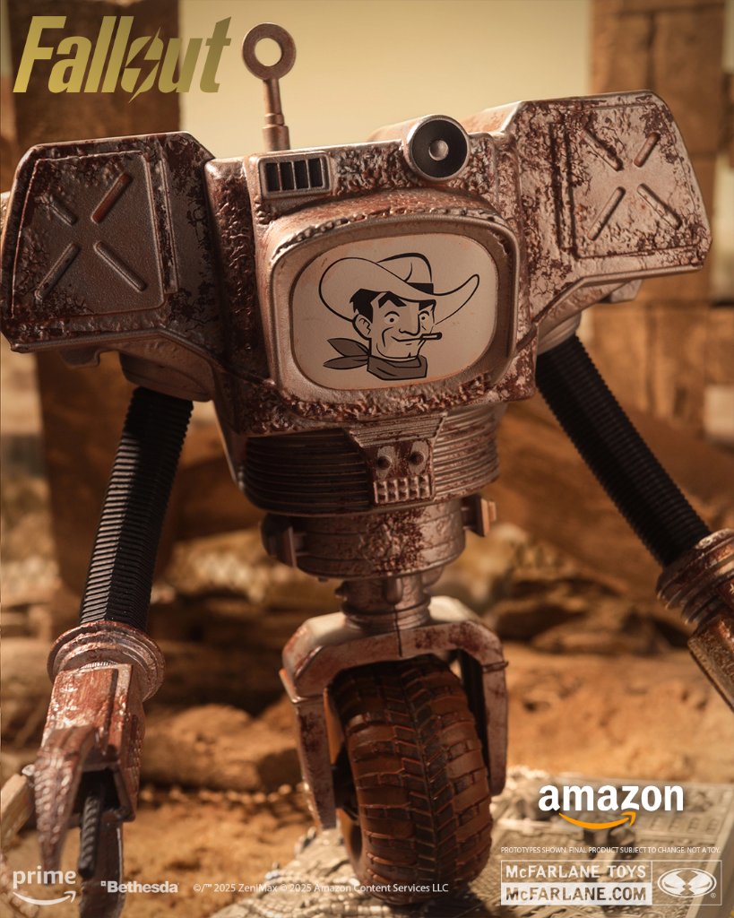 【限定】McFarlane MOVIE MANIACS Fallout FALLOUT Amazon MGM Series SECURITRON (SEASON 2)の画像