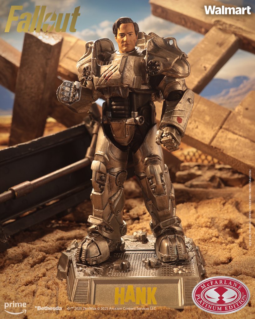 【限定】McFarlane MOVIE MANIACS Fallout FALLOUT Amazon MGM Series HANK(SEASON 2)	の画像