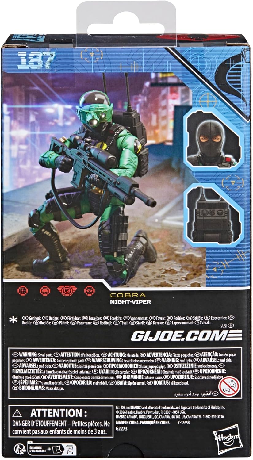 G.I. Joe Classified Series Cobra Night-Viper(187)の画像