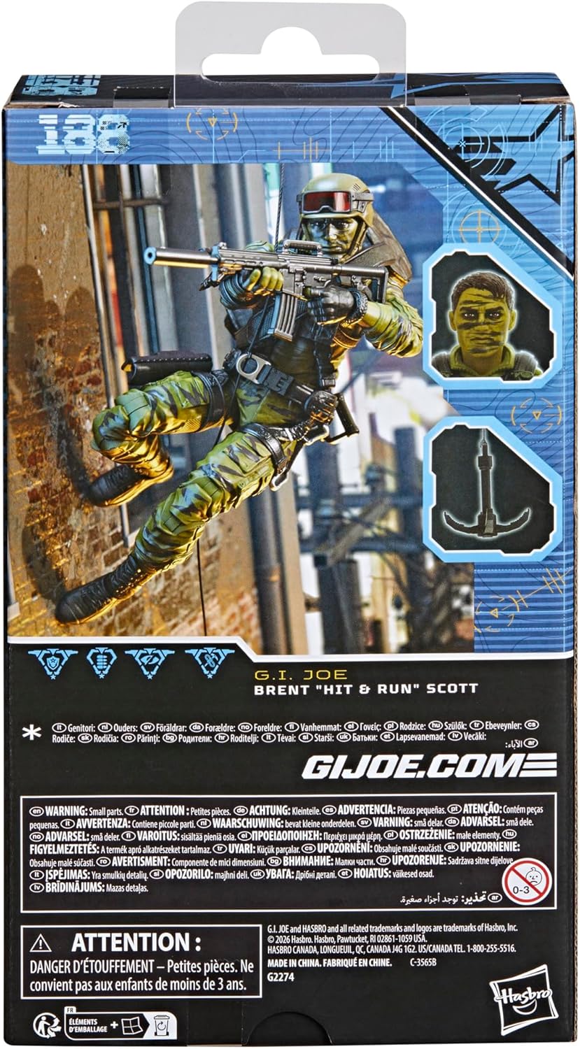 G.I. Joe Classified Series Brent Hit & Run Scott(188)の画像