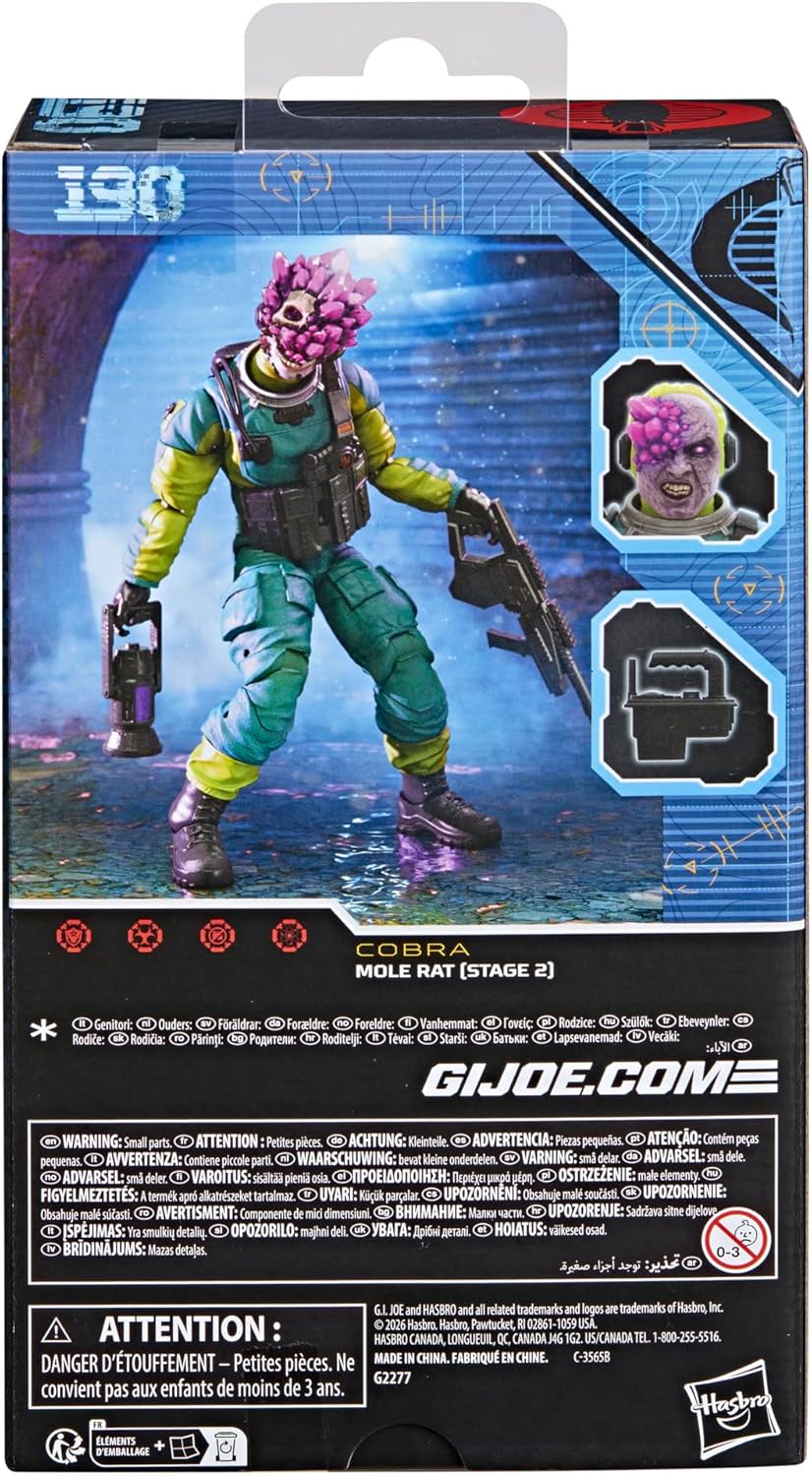 G.I. Joe Classified Series Cobra Mole Rat (Stage 2)(190)の画像