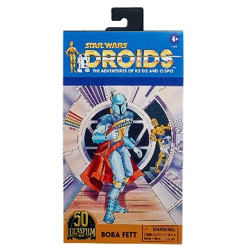 Star Wars TBS DROIDS The Adventures Boba Fett 6-Inch Action Figure画像
