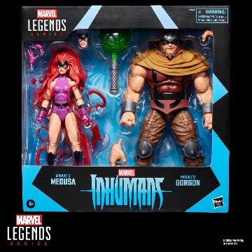 Marvel Legends Inhumans Marvel's Medusa and Marvel's Gorgon 2-Packの画像