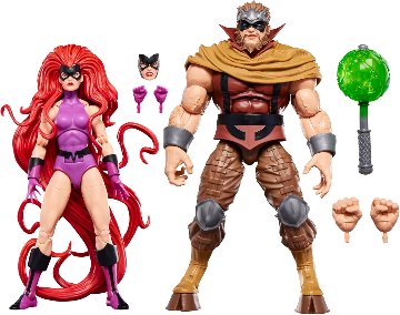 Marvel Legends Inhumans Marvel's Medusa and Marvel's Gorgon 2-Packの画像